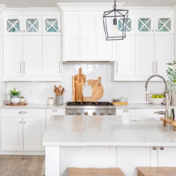 Smart Under Cabinet Lighting Installed in Modern Kitchen Smart Under Cabinet Lighting Installed in Modern Kitchen