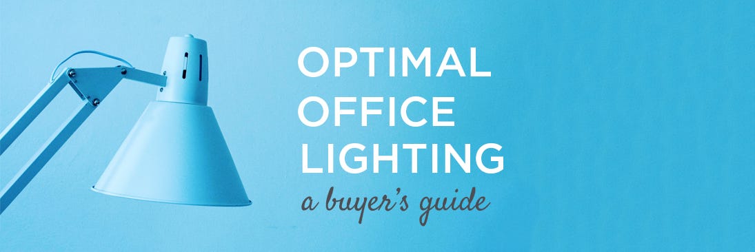 optimal office lighting banner