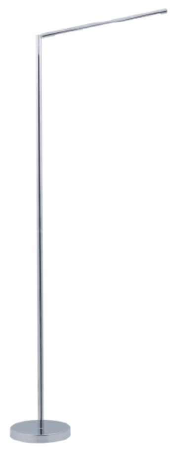 chrome floor lamp