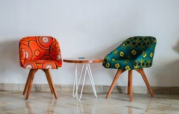 colorful chairs