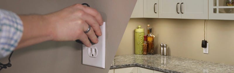 How to Install BLACK+DECKER LED Under Cabinet Lighting Tool-Free on Vimeo