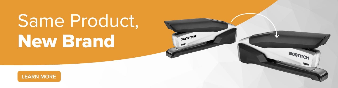 This PaperPro Product is Now Bostitch