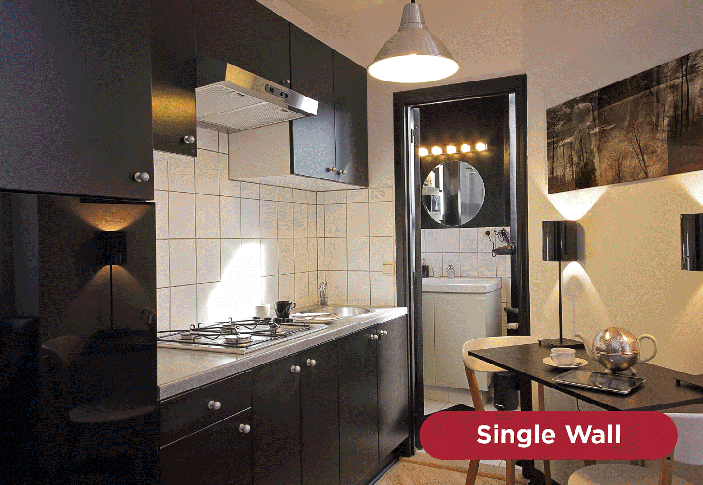 Illuminates 98% of Kitchen Layouts
